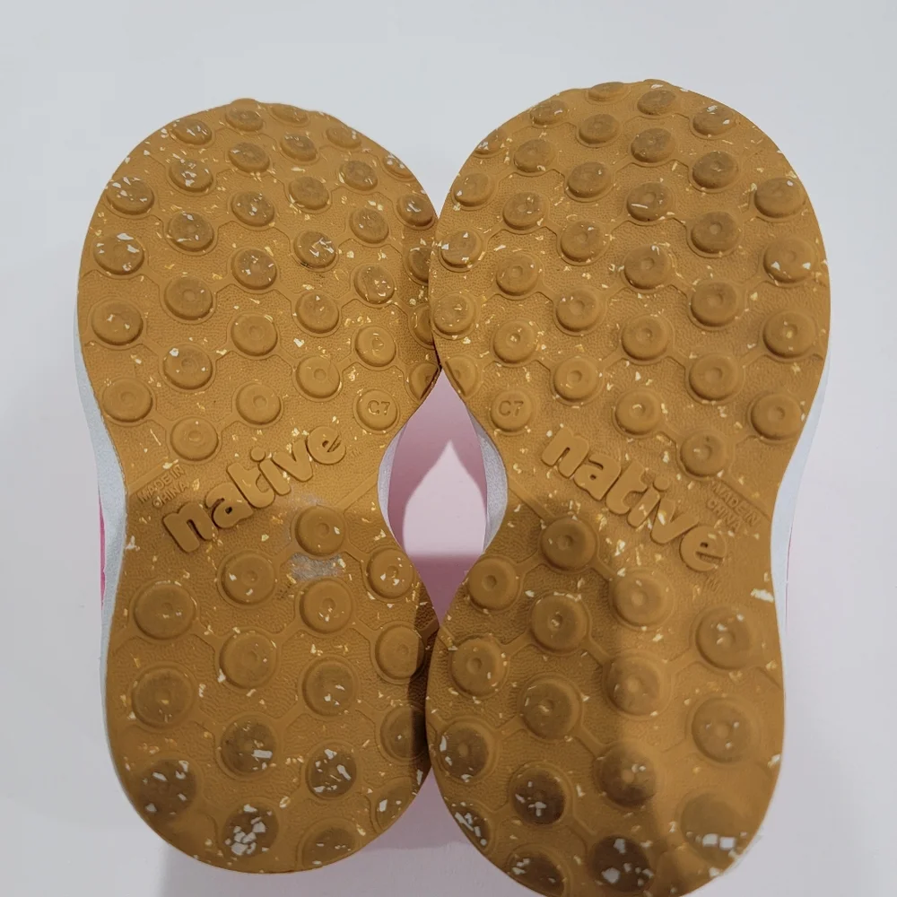 Native Pink Water Shoes with Ventilation and Slip-On Design
